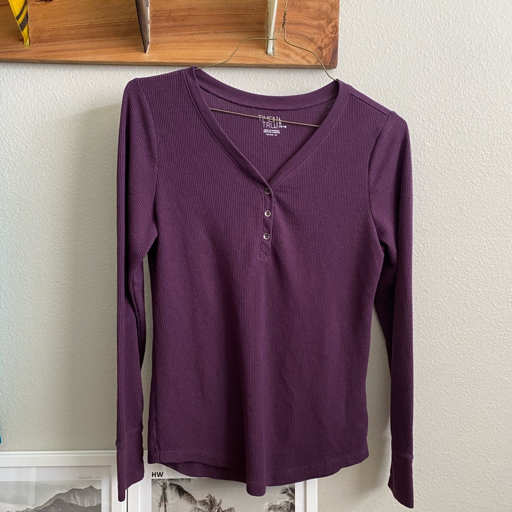Purple long sleeve